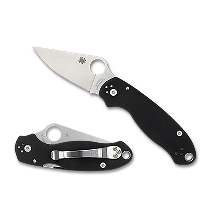 Spyderco Para 3 Knife in G10 Black