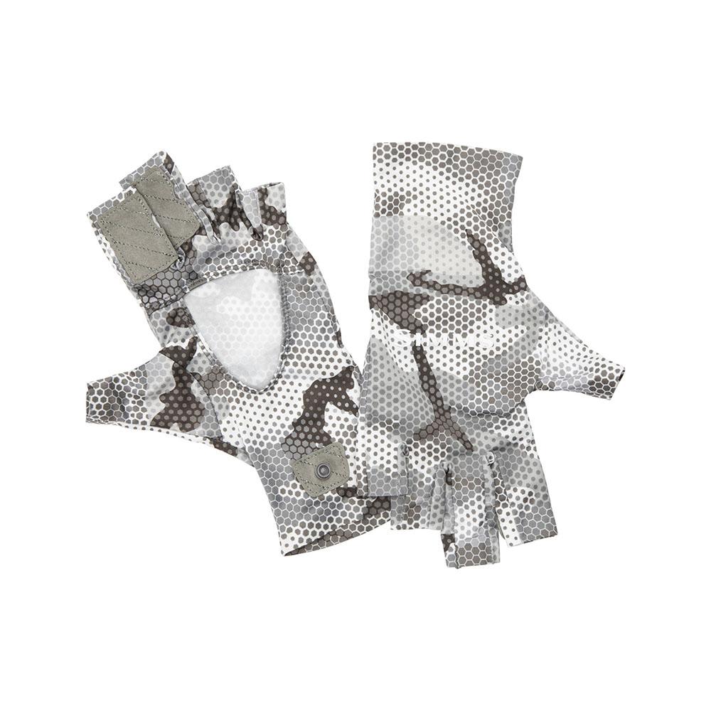 Simms Solarflex Sunglove in Hex Flo Camo Steel