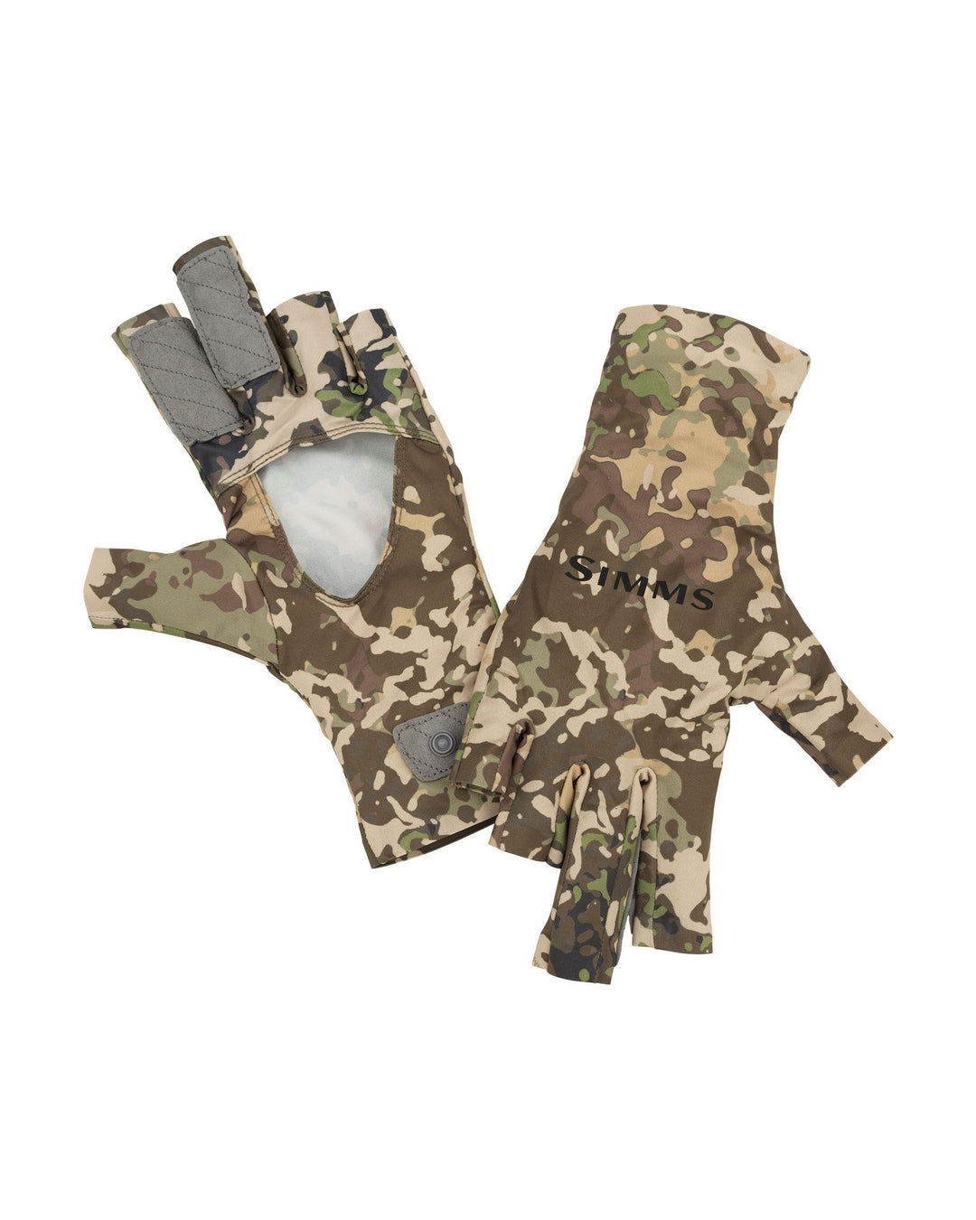 Simms Solarflex Sunglove in River Camo