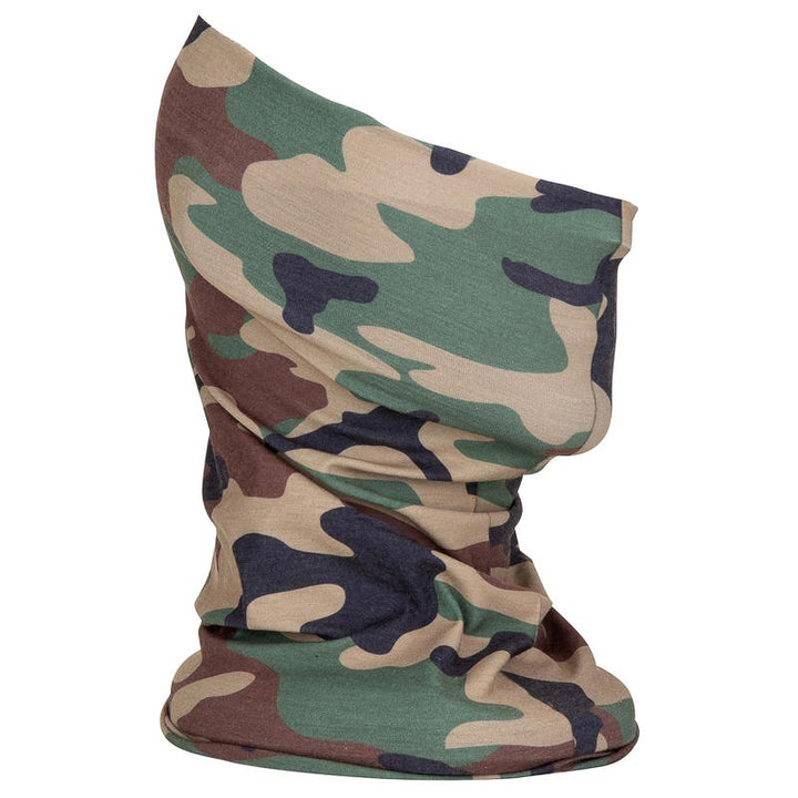 Simms Neck Gaiter in Woodland Camo