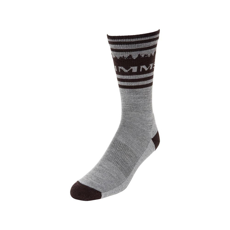 Simms Daily Sock Men's in Treeline Mahogany