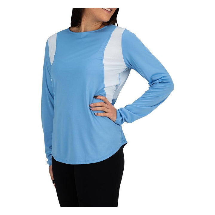 Simms SolarVent Crewneck Shirt Women's in Cornflower