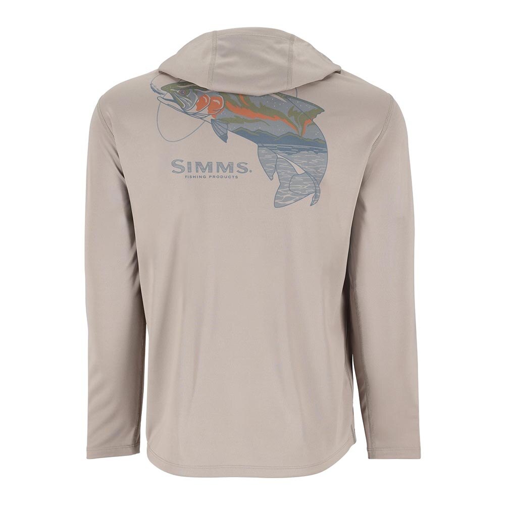 Simms Tech Hoody Artist Series Men's in Dolomite Trout