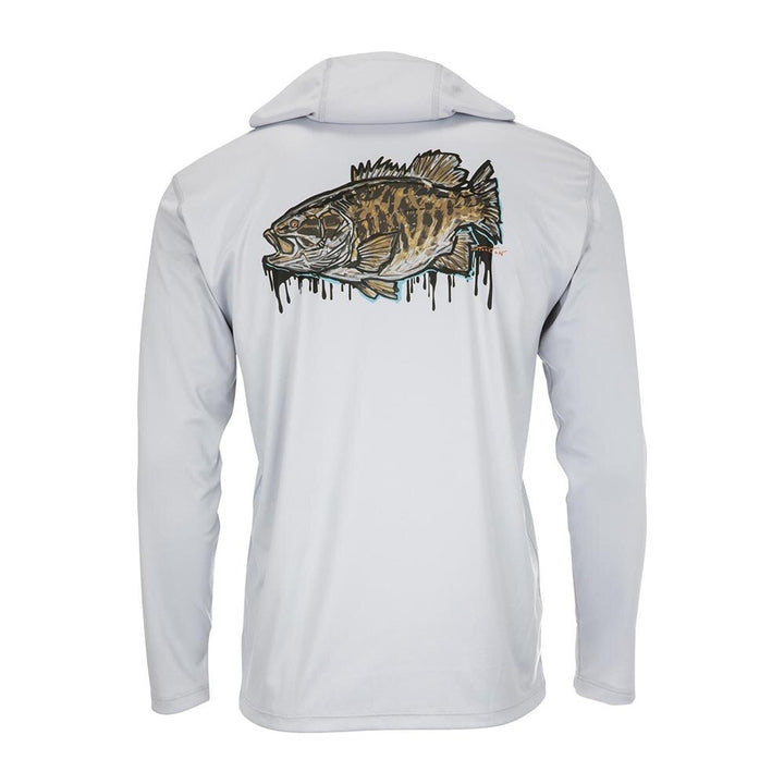 Simms Tech Hoody Artist Series Men's in Smallie Sterling