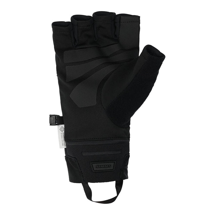 Simms Windstopper HalfFinger Glove in Black