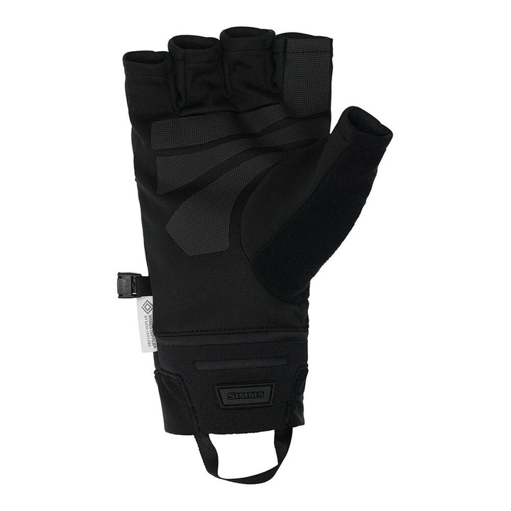 Simms Windstopper HalfFinger Glove in Black