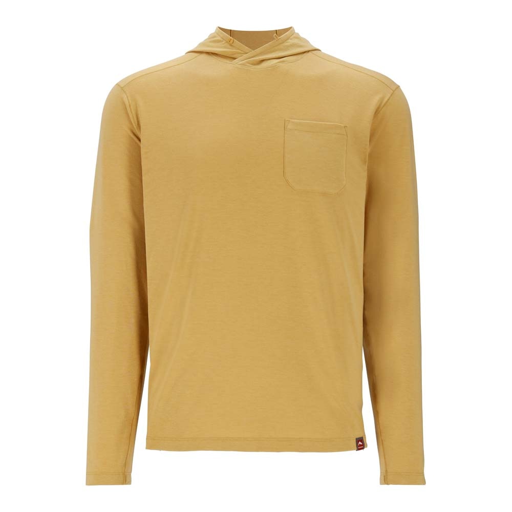 Simms Glades Hoody Men's in Baltic Amber Heather