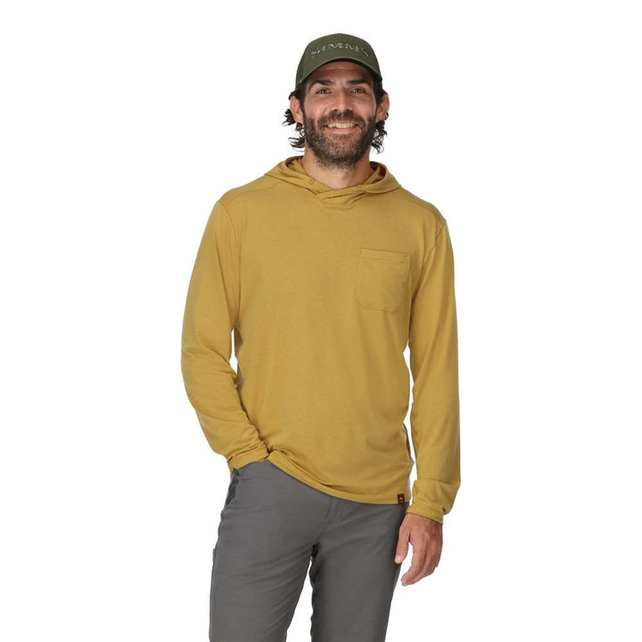 Simms Glades Hoody Men's in Baltic Amber Heather