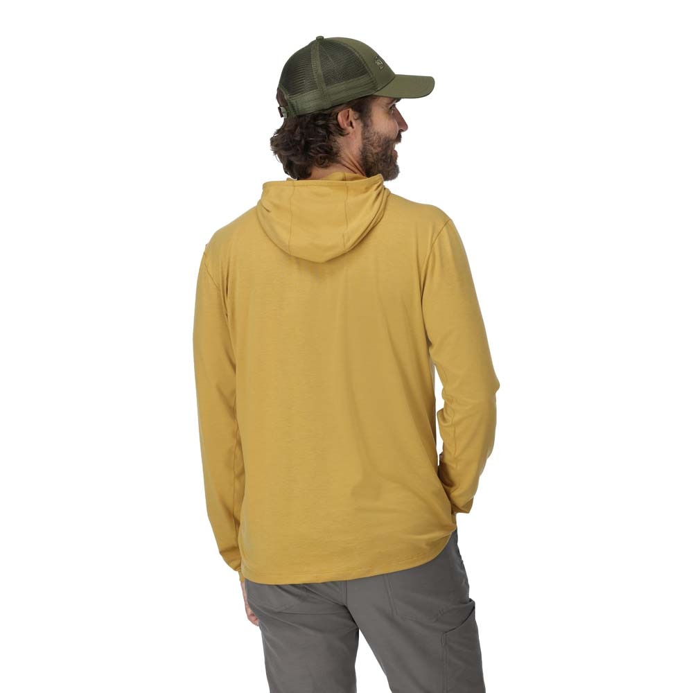 Simms Glades Hoody Men's in Baltic Amber Heather