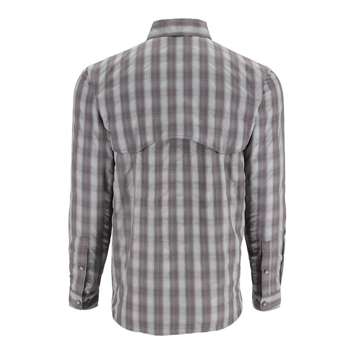 Simms Big Sky Long Sleeve Shirt Men's in Grayling Plaid