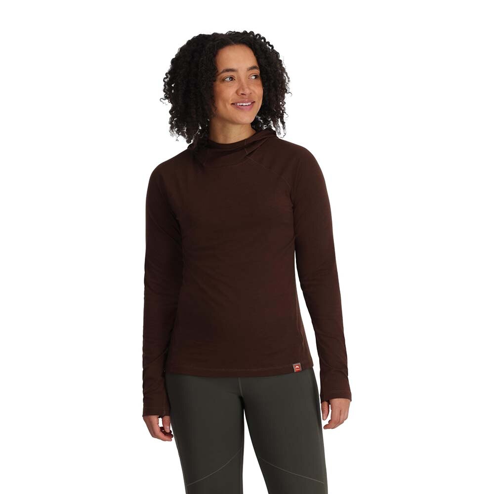 Simms Glades Hoody Women's in Kona Heather