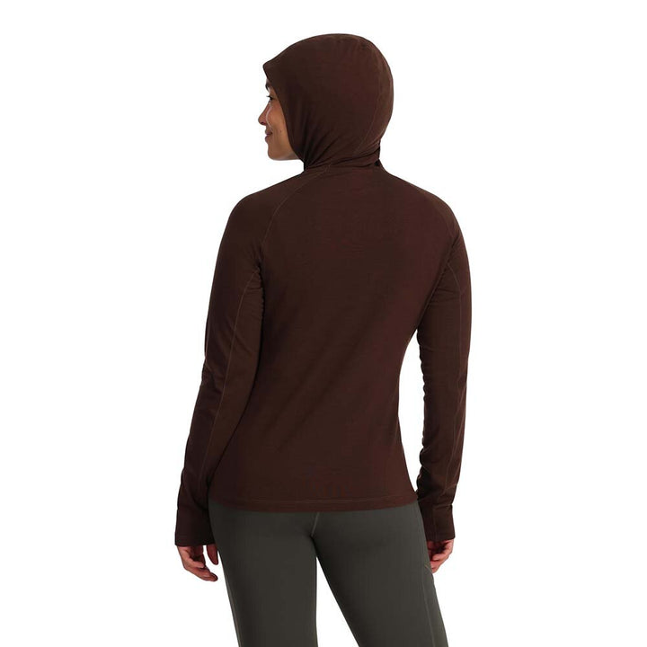 Simms Glades Hoody Women's in Kona Heather