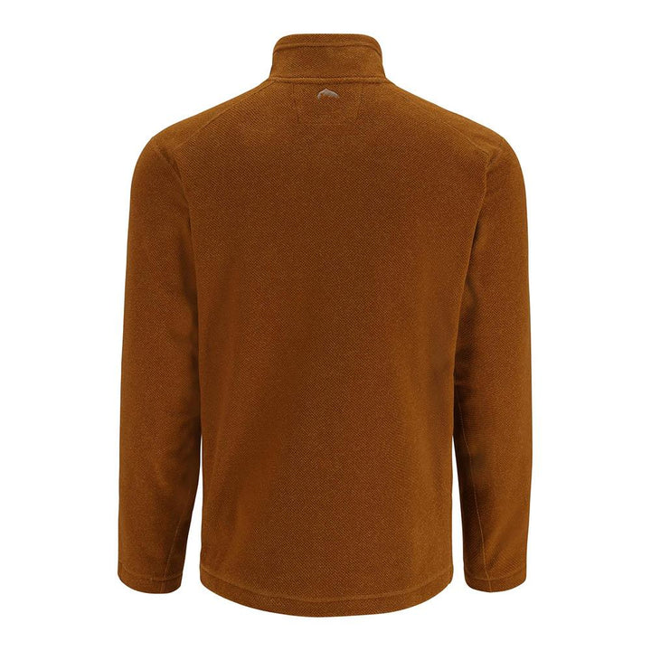 Simms Rivershed Half Zip Top Men's in Cobia Heather