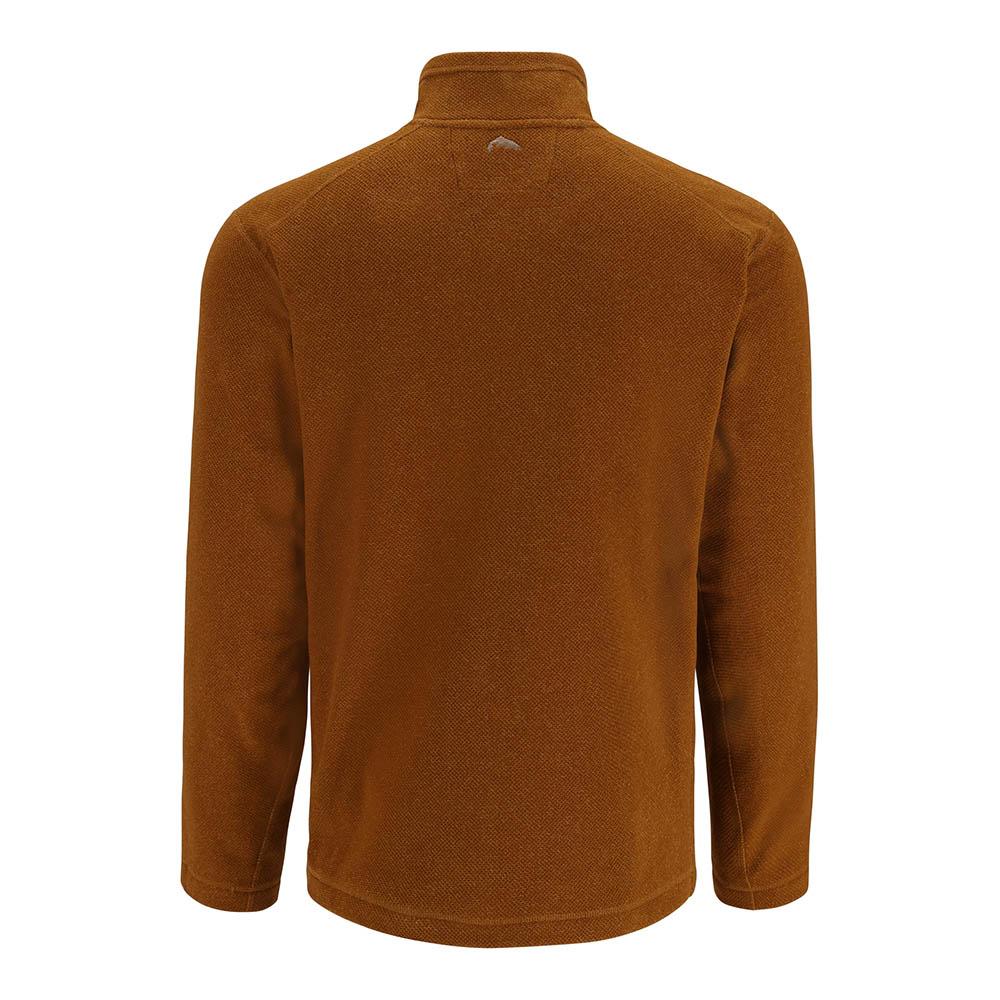 Simms Rivershed Half Zip Top Men's in Cobia Heather