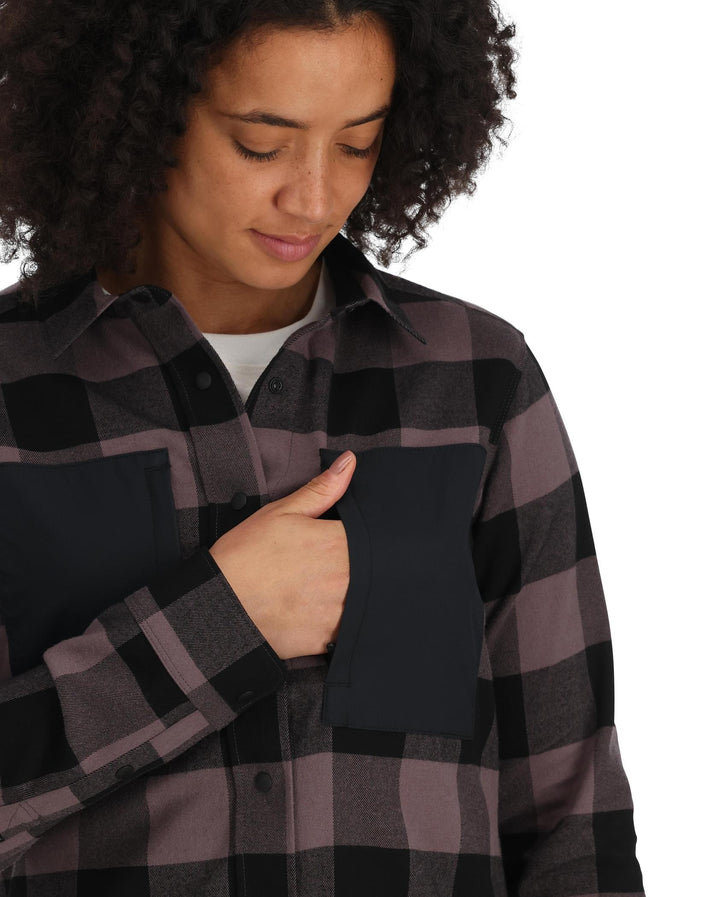 Simms Guide Flannel Women's in Grayling Buffalo Check