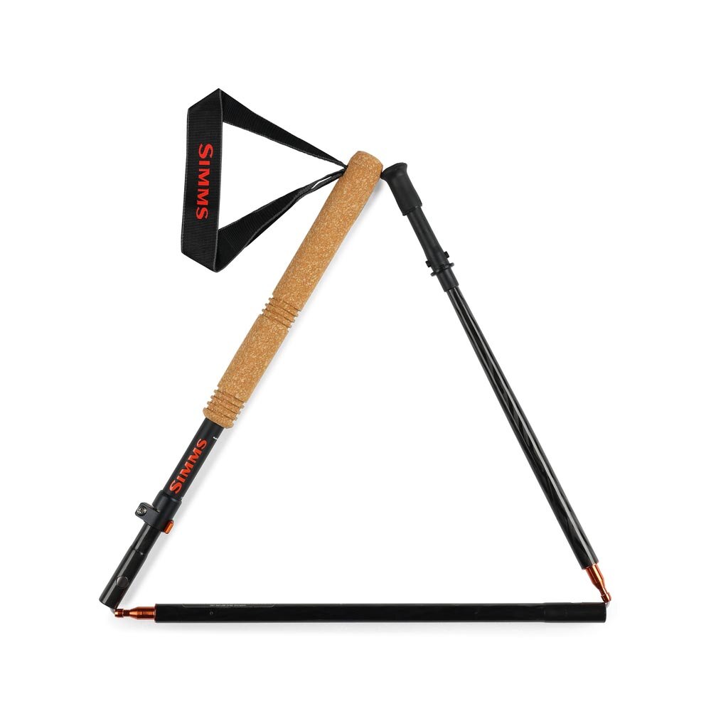 Simms Pro Wading Staff in Black