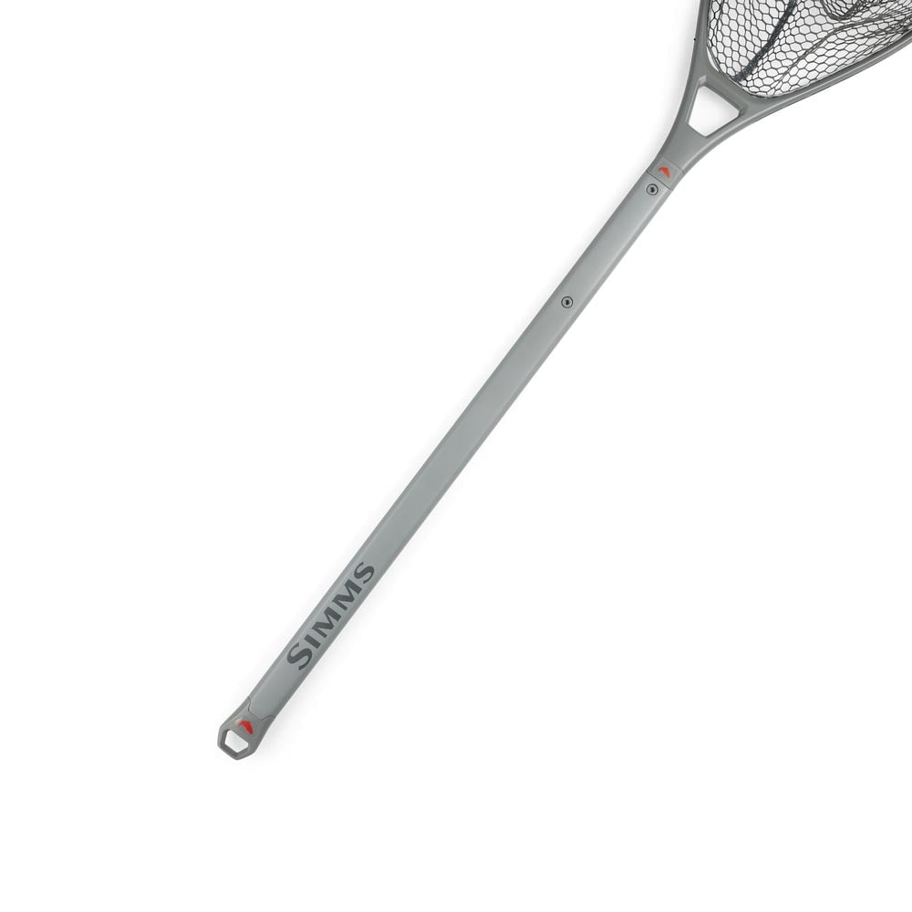 Simms Daymaker Boat Net Long Handle in Pewter