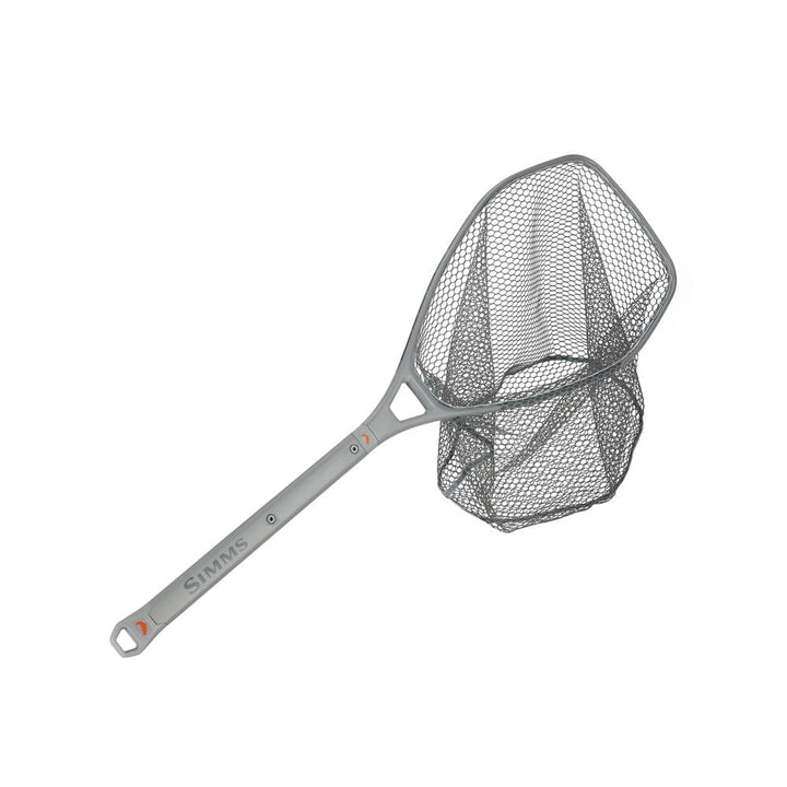 Simms Daymaker Boat Net Short Handle in Pewter