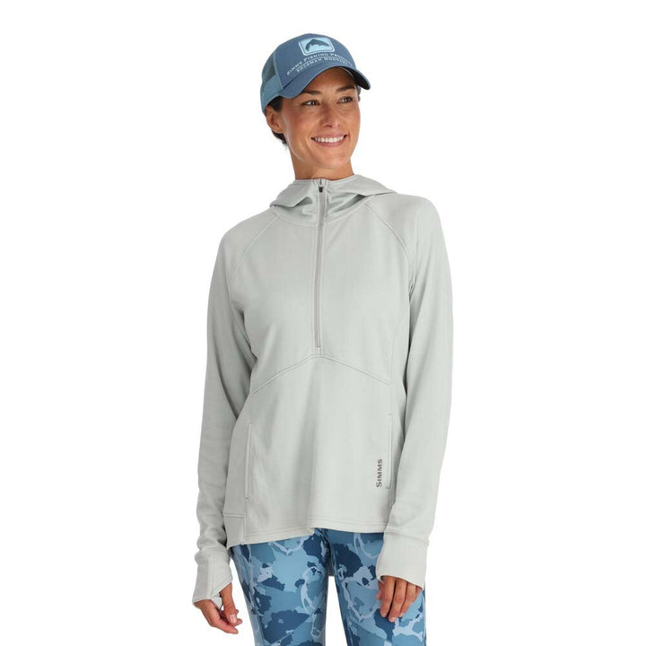 Simms BugStopper Hoody Women's in Sterling Heather