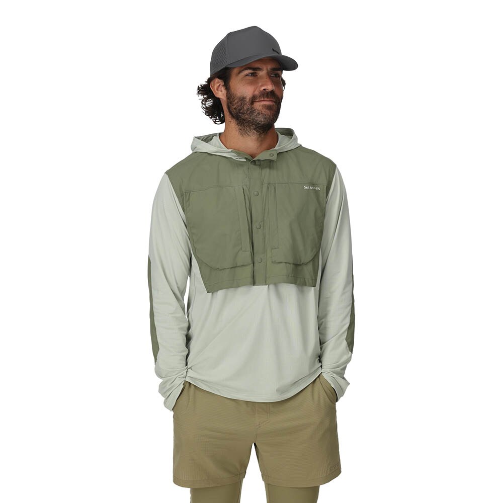 Simms Latitude BiComp Hoody Men's in Aspen and Willow