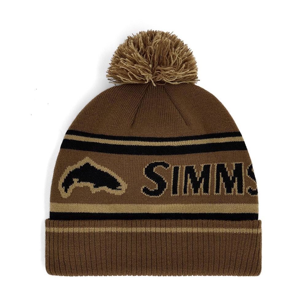 Simms TipUp Pom Beanie in Jasper