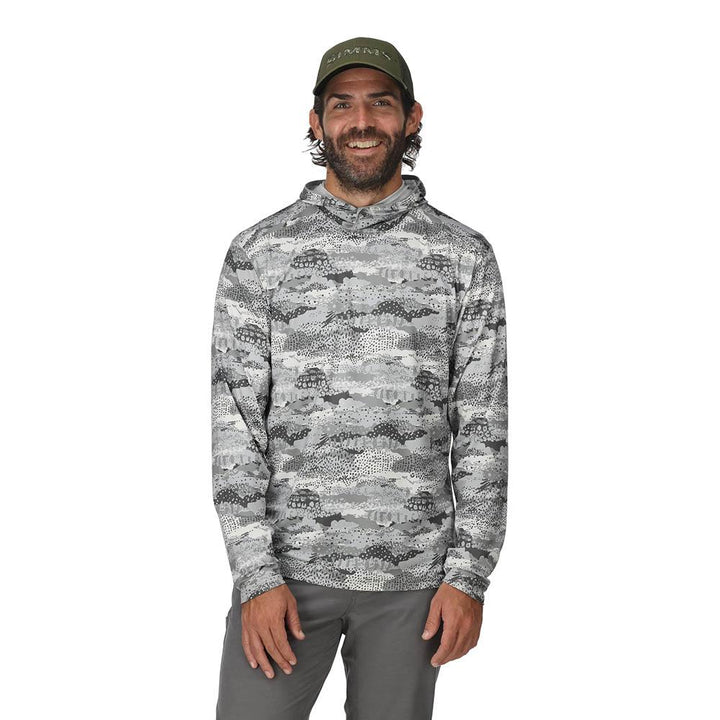 Simms Bugstopper SolarFlex Hoody Men's in Shroud Sterling