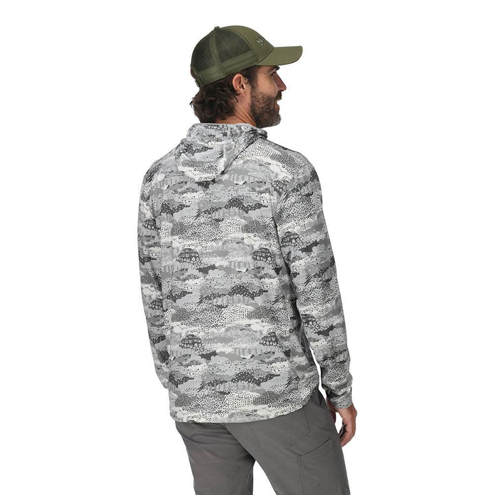 Simms Bugstopper SolarFlex Hoody Men's in Shroud Sterling