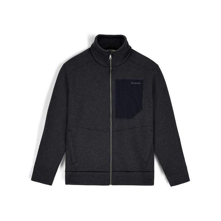 Simms Harbor Fleece Men's in Black Heather