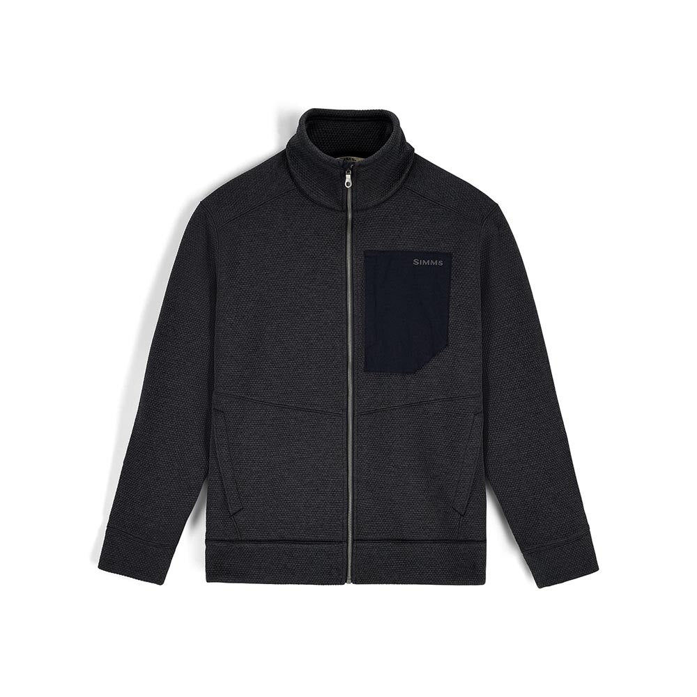 Simms Harbor Fleece Men's in Black Heather