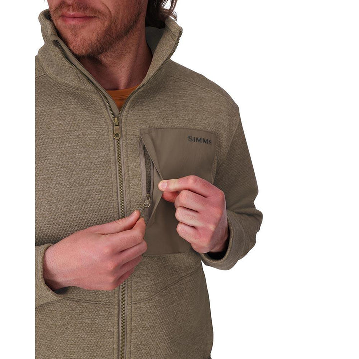 Simms Harbor Fleece Men's in Sturgeon Heather