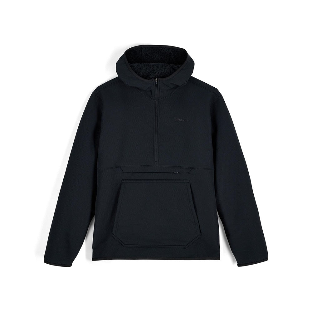 Simms Strata 330 HalfZip Hoody Men's in Black