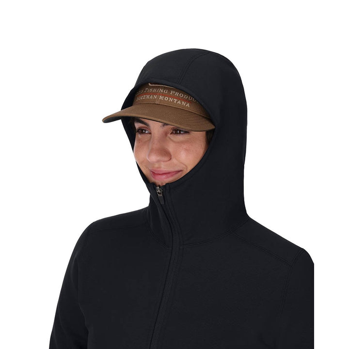 Simms Strata 330 FullZip Hoody Women's in Black