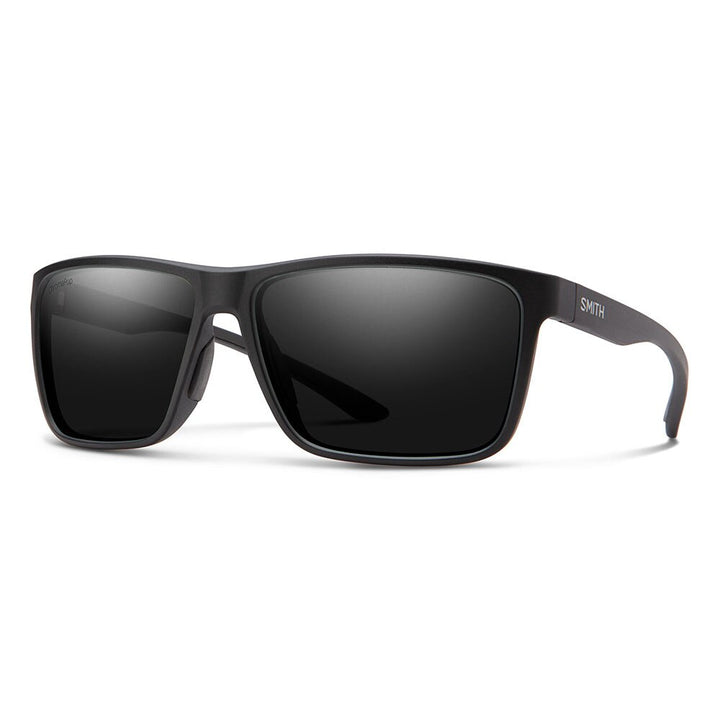 Riptide Sunglasses Chromapop Polarized in Matte Black with Black