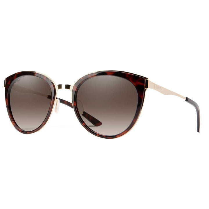 Smith Somerset Sunglasses Polarized in Tortoise with Brown Gradient
