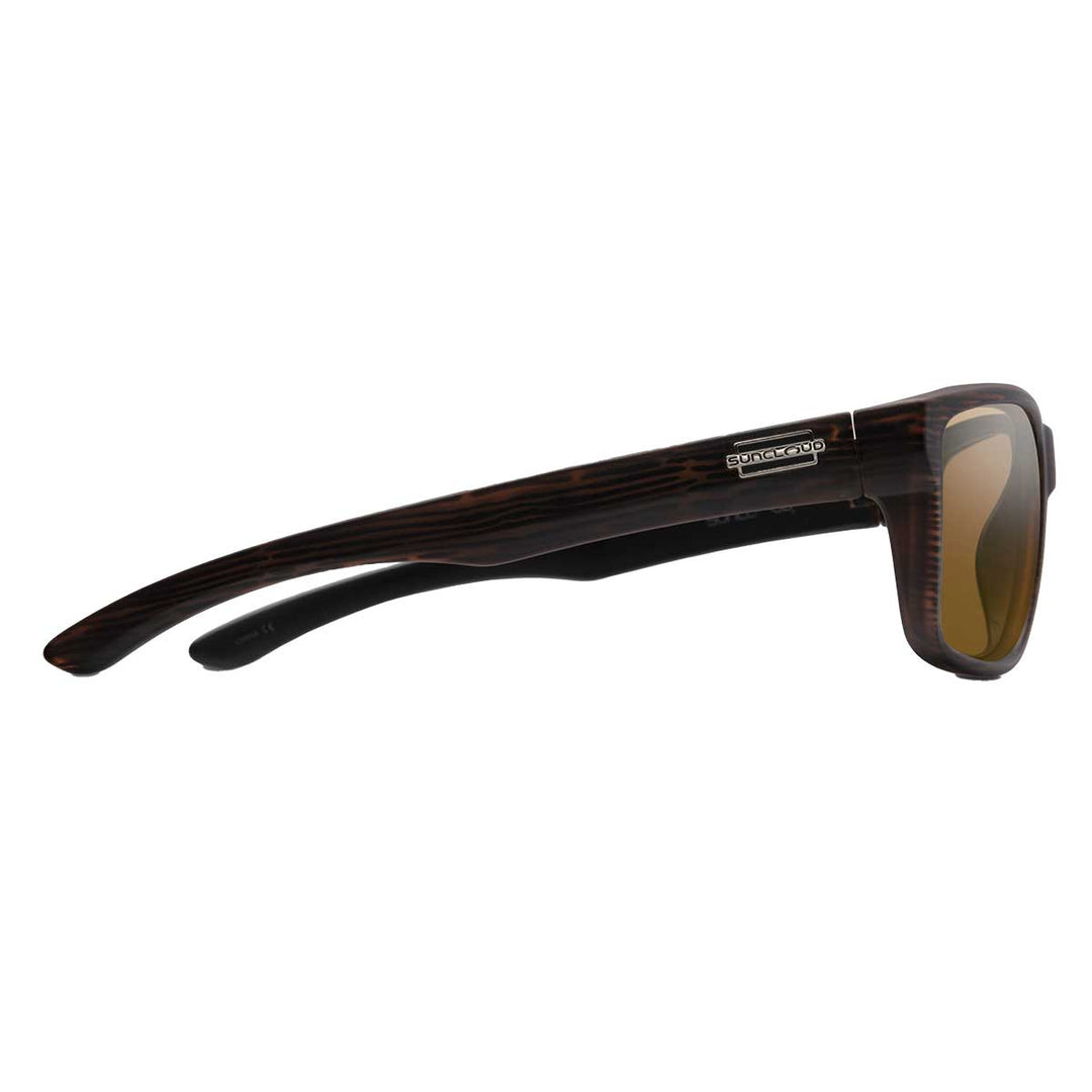 Suncloud Mayor Sunglasses Polarized in Burnished Brown with Brown