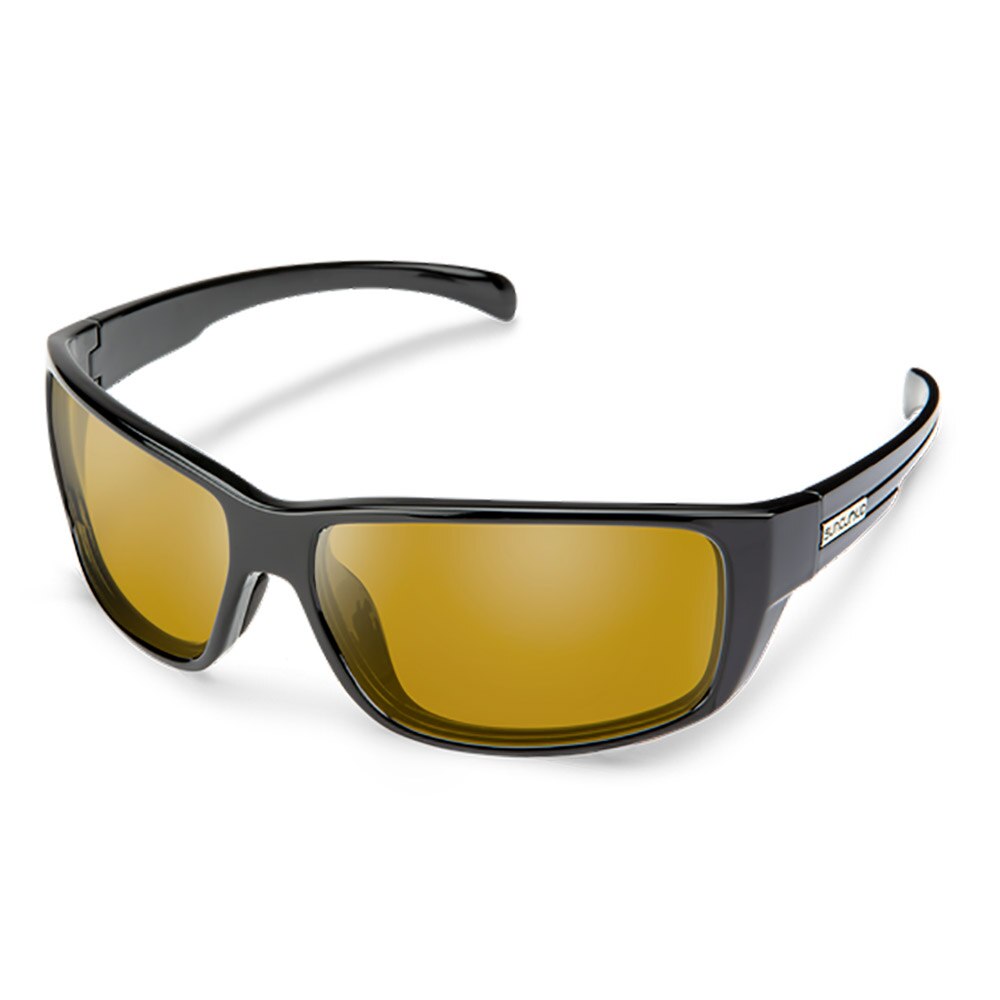 Suncloud Milestone Sunglasses Polarized Black With Yellow