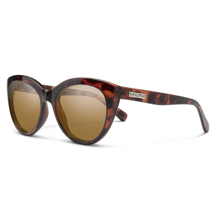 Suncloud Cityscape Sunglasses Polarized in Tortoise with Brown
