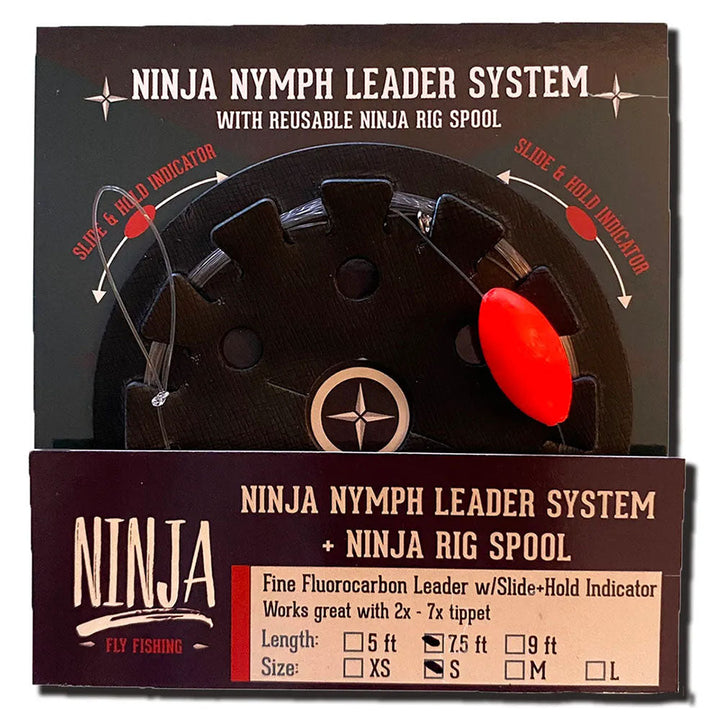 Ninja Fly Fishing Nymph Leader System - Small