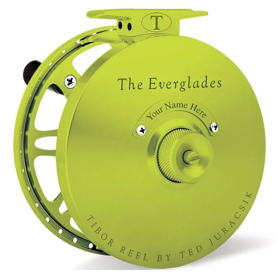 Tibor Everglades Fly Reel in Lemon Lime