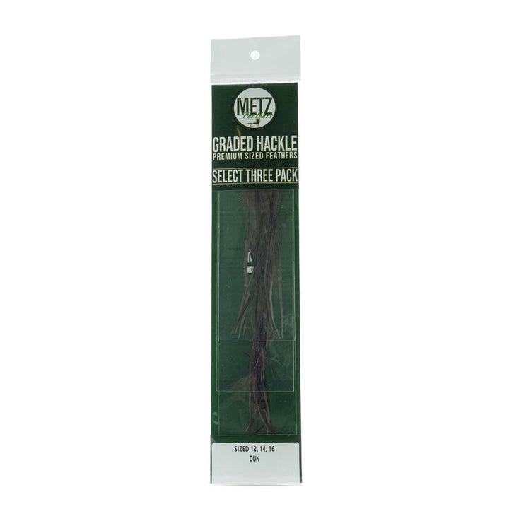 Umpqua / Metz Hackle Select Single Pack in Dun