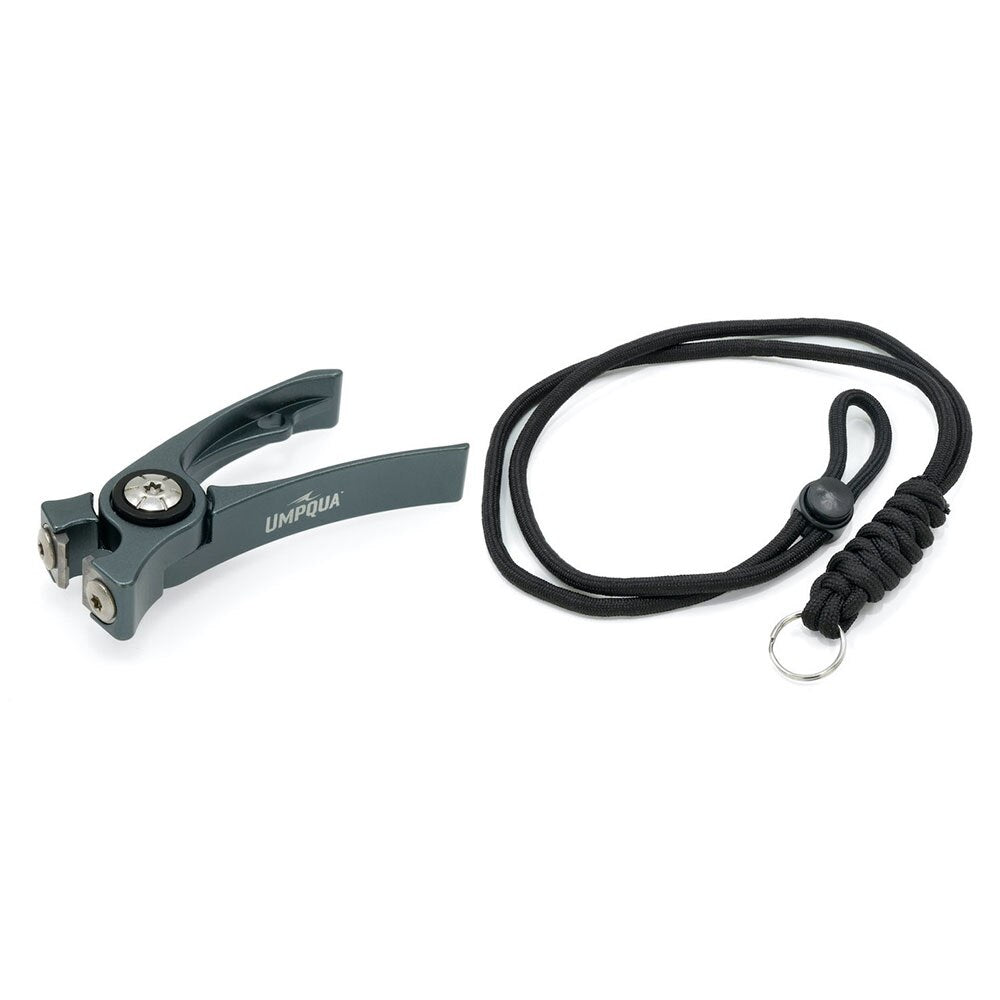 Umpqua Riverrun Nipper w/ Lanyard in Gunmetal