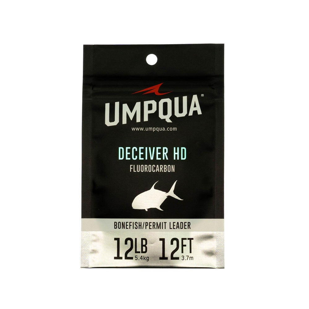 Umpqua Deceiver HD Bone/Permit Fluoro Leader 9'