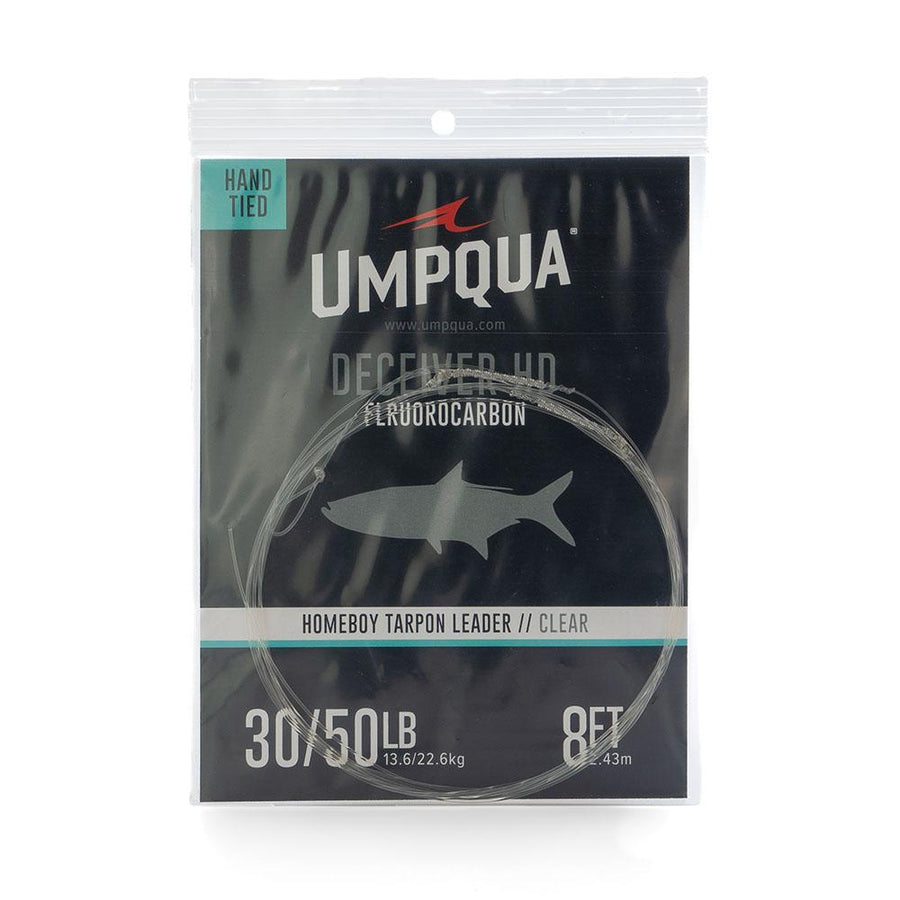 Umpqua Homeboy Tarpon Fluoro Leader 8' in Clear