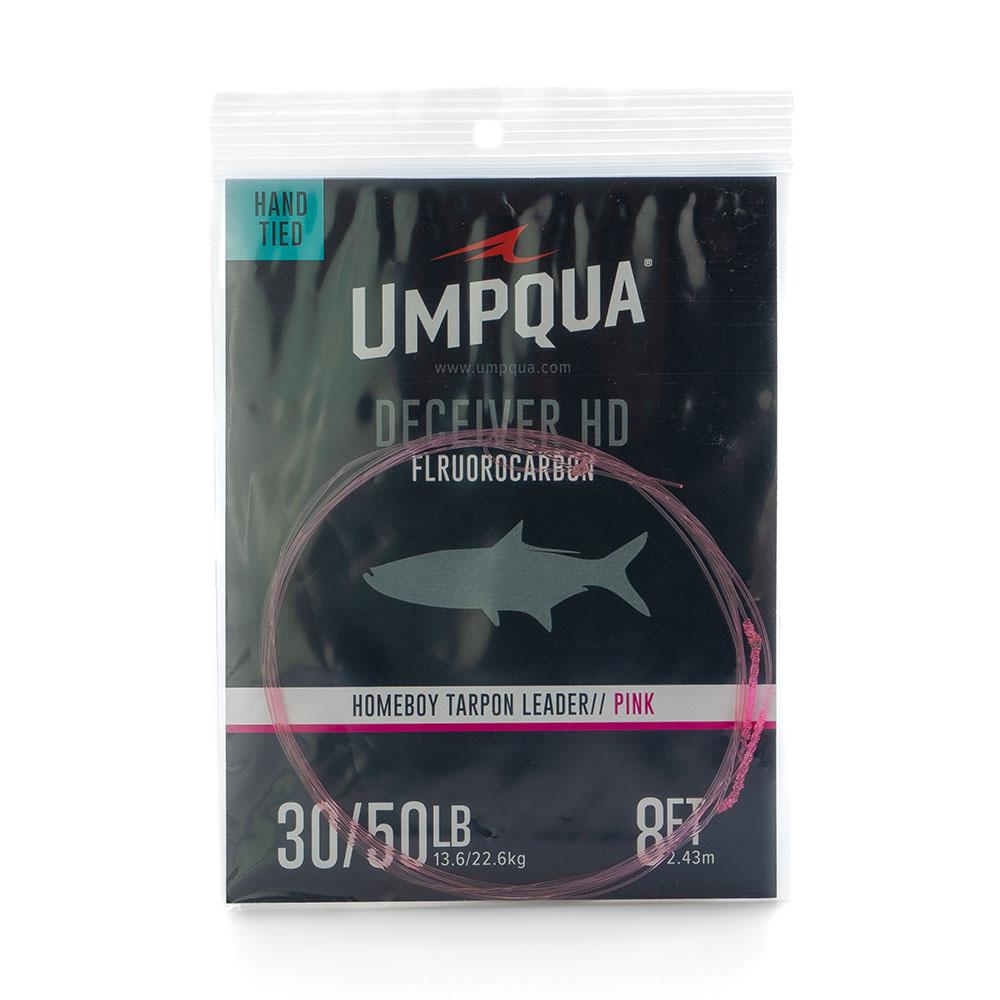 Umpqua Homeboy Tarpon Fluoro Leader 8' in Pink