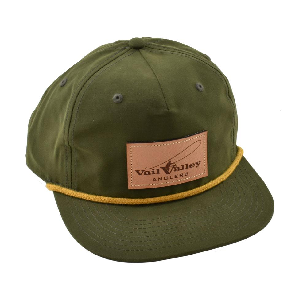 VVA Patch Logo Flat Brim Hat in Loden