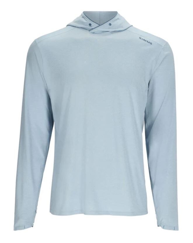 VVA x Simms Solarflex Hoody Men's in Steel Blue Heather