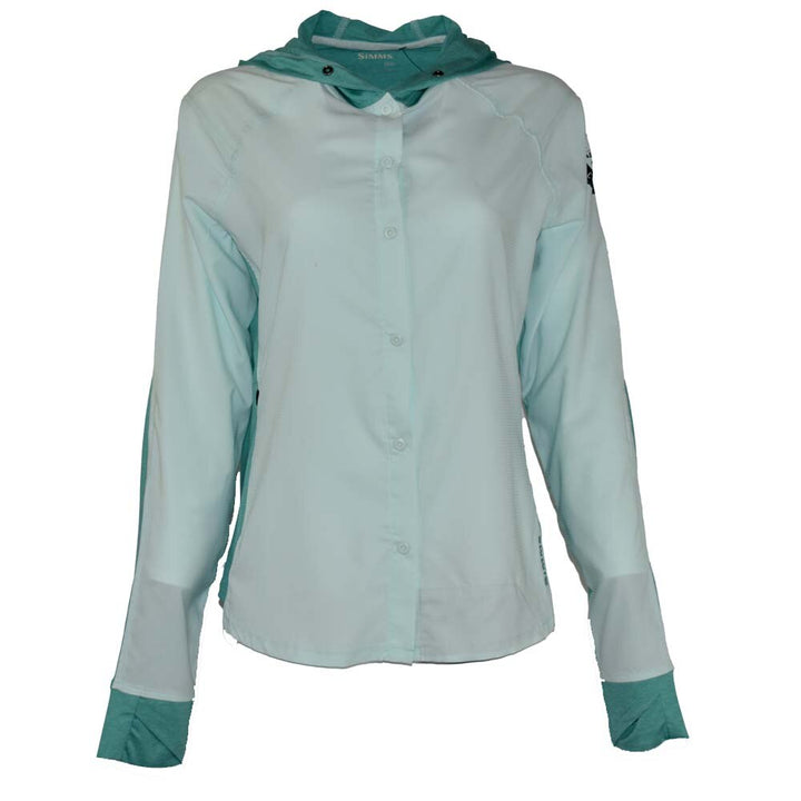 VVA x Simms BiComp Long Sleeve Hoodie Women's in Sea Breeze