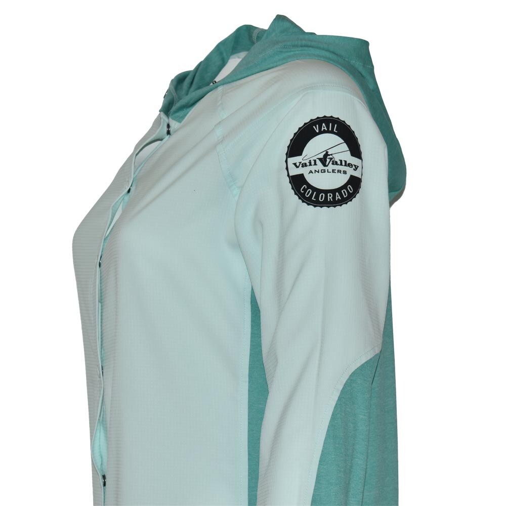 VVA x Simms BiComp Long Sleeve Hoodie Women's in Sea Breeze