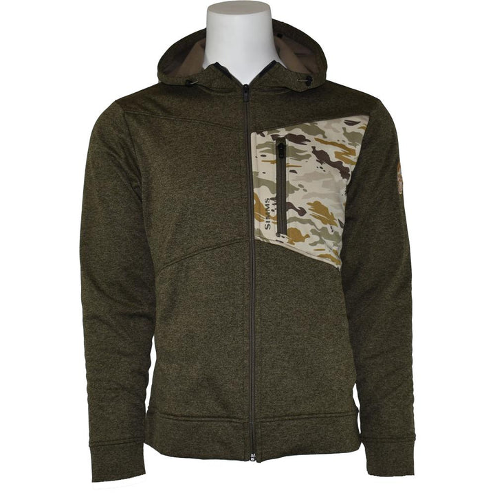 Simms VVA Logo CX Full Zip Hoody - Men's