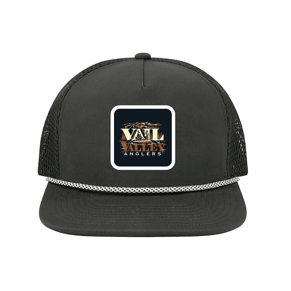 VVA x Lakes Rivers Streams Perfect Afternoon Trucker Hat in Black